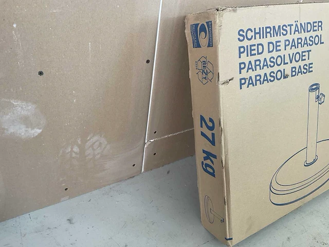 Parasolvoet 27 kg - afbeelding 3 van  3