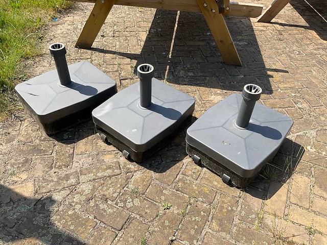 Parasolvoet (3x) - afbeelding 1 van  5