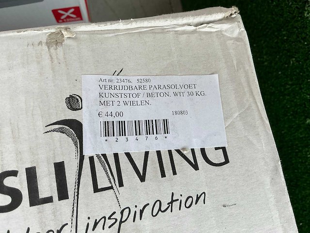 Parasolvoet (5x) - afbeelding 2 van  4