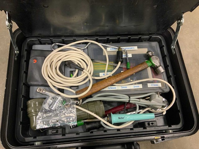 Parat gereedschap koffer met inhoud - afbeelding 3 van  16