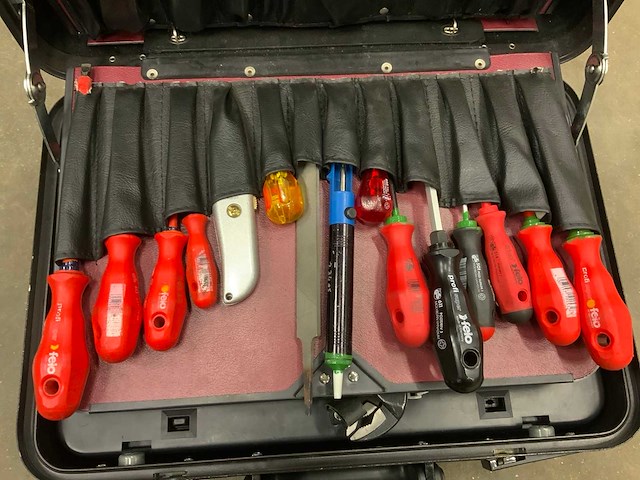 Parat gereedschap koffer met inhoud - afbeelding 15 van  16