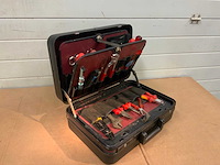 Parat gereedschap koffer met inhoud - afbeelding 1 van  13