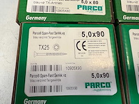 Parco hout schroeven diverse maten 5800 stuks - afbeelding 9 van  10