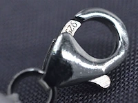 Parel armband met echte parels en een zilveren sluiting - juwelierskwaliteit - afbeelding 5 van  7
