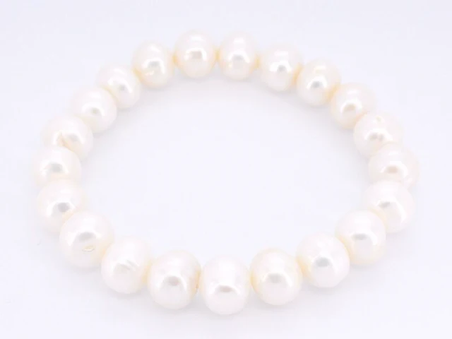 Parel armband met natuurlijke parels - juwelierskwaliteit - afbeelding 1 van  5