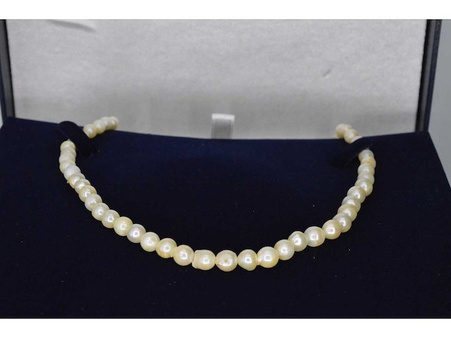 Parel snoer gele tag - afbeelding 2 van  5