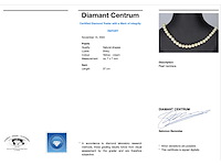 Parel snoer gele tag - afbeelding 3 van  5