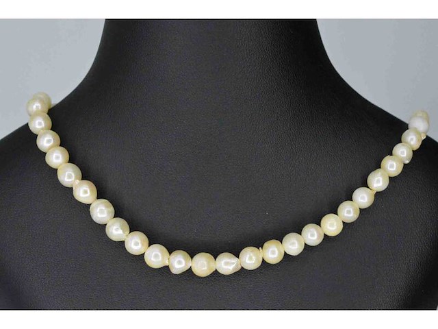 Parel snoer (gele tag) - afbeelding 1 van  6