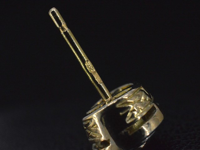 Pareloorhangers met natuurlijke oud briljanten en briljant geslepen diamanten - afbeelding 10 van  11