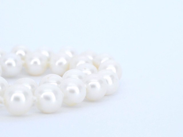 Parelsnoer met echt zilveren sluiting - afbeelding 9 van  11