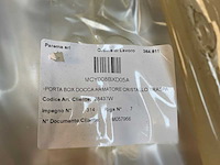 Parema srl stainless steel transparant shower door - afbeelding 3 van  3