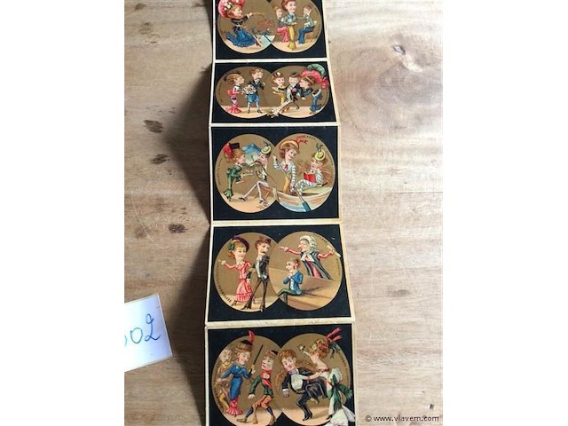 Parfum kaarten + kalender 1877. - afbeelding 6 van  6