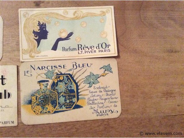 Parfumkaarten 4stuks - afbeelding 3 van  3