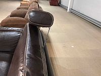 Parijs leren bankstel - afbeelding 3 van  12