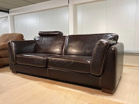 Parijs leren bankstel - afbeelding 4 van  12