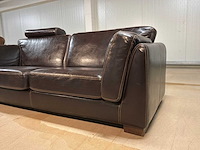 Parijs leren bankstel - afbeelding 7 van  12