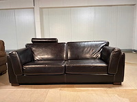 Parijs leren bankstel - afbeelding 10 van  12