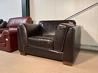 Parijs leren fauteuil - afbeelding 2 van  8