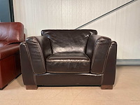 Parijs leren fauteuil - afbeelding 6 van  8
