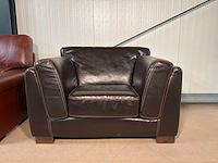 Parijs leren fauteuil - afbeelding 1 van  8