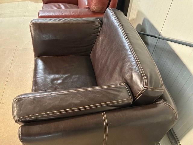 Parijs leren fauteuil - afbeelding 8 van  8