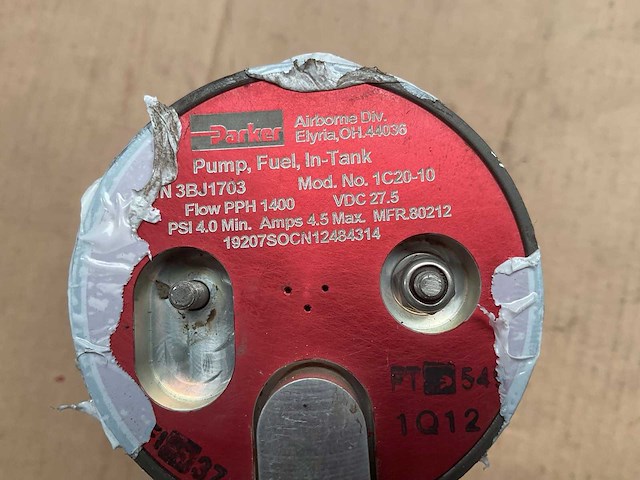 Parker 1c20-10 electrical fuel pump - afbeelding 1 van  3