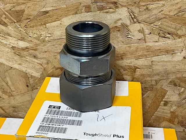 Parker ermeto rechte inschroefkoppeling ge38sredcf - afbeelding 1 van  2