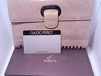 Parker guilloche vulpen met goldfilled frills en zilverkeurmerk - afbeelding 4 van  7
