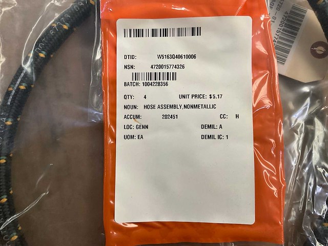 Parker nonmetallic hose assembly (4x) - afbeelding 4 van  5