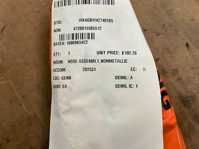 Parker nonmetallic hose assembly - afbeelding 4 van  4