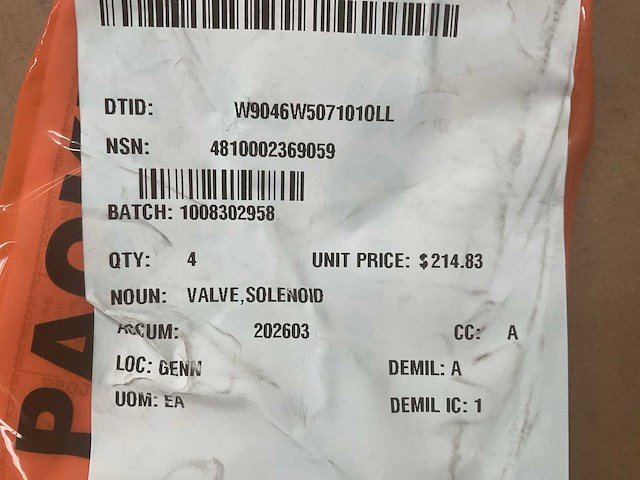Parker ors323 solenoid valve (4x) - afbeelding 4 van  4