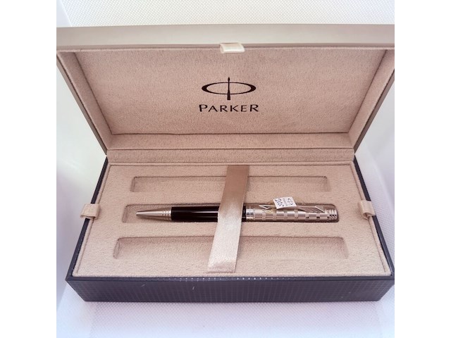 Parker premier custom tartan ballpoint - afbeelding 1 van  6