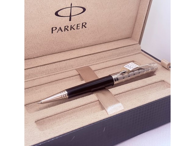Parker premier custom tartan ballpoint - afbeelding 2 van  6