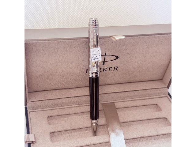 Parker premier custom tartan ballpoint - afbeelding 4 van  6