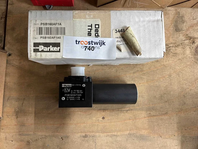 Parker psb160af1a5 hydraulische drukschakelaar - afbeelding 3 van  3