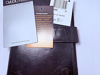 Parker sonnet vulpen 18kt gp nib - brushed steel + zwarte onyx dop - afbeelding 6 van  6