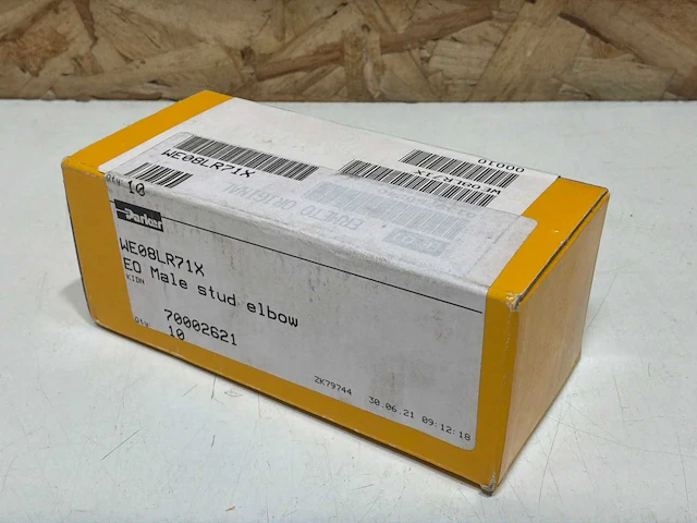Parker we08lr71x ermeto knie inschroefkoppeling (60x) - afbeelding 3 van  6