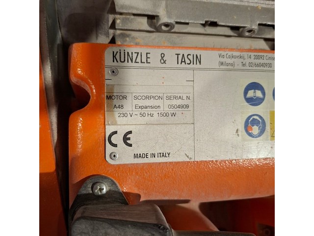 Parketschuurmachine - 230v, künzle & tasin, scorpion, 2005 - afbeelding 6 van  6