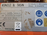 Parketschuurmachine - 230v künzle & tasin, scorpion, bouwjaar 2014 - afbeelding 8 van  12