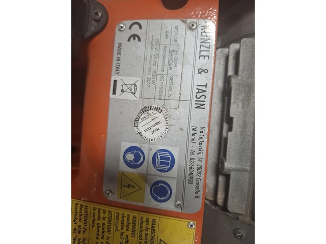 Parketschuurmachine - 230v künzle & tasin, scorpion, bouwjaar 2017 - afbeelding 5 van  8