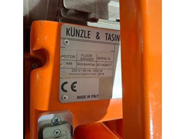 Parketschuurmachine 230v~, künzle & tasin, scorpion, 2014 - afbeelding 6 van  6