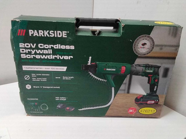 Parkside - gipsplaat schroevendraaier 20 volt - afbeelding 2 van  4