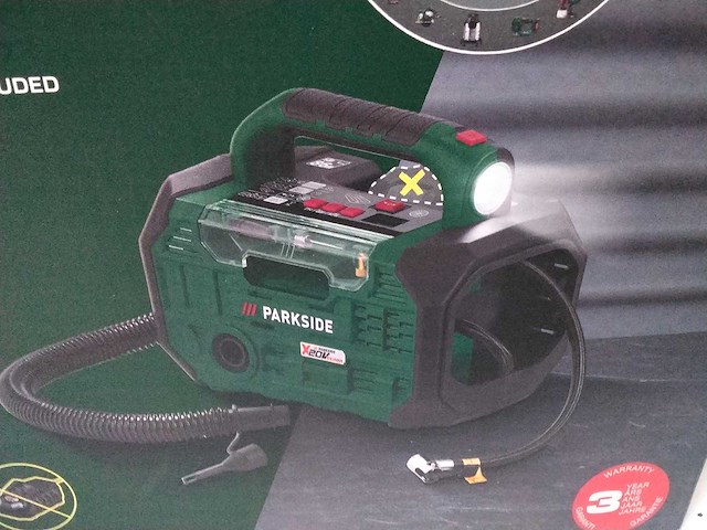 Parkside - luchtcompressor (2x) - afbeelding 3 van  4