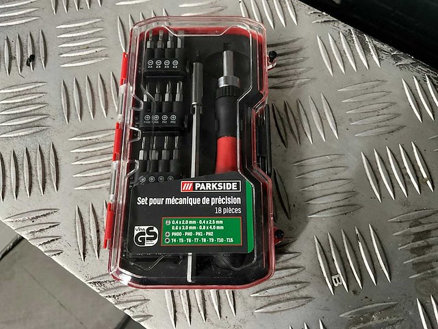 Parkside 18 delige precisie bitset 2x - afbeelding 1 van  4