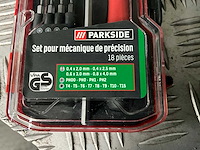 Parkside 18 delige precisie bitset 2x - afbeelding 2 van  4