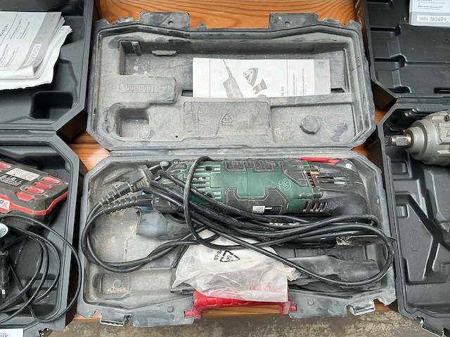 Parkside 2x haakse slijpmachine, 1x slagmoersleutel, 1x multitool - afbeelding 3 van  6