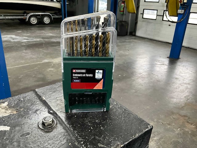 Parkside 43 delige boor en bitset (5x) - afbeelding 1 van  5