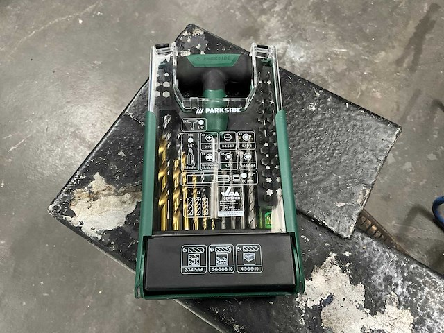 Parkside 50 delige boor en bitset - afbeelding 1 van  8