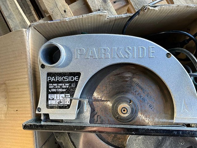 Parkside cirkelzaagmachine - afbeelding 5 van  6