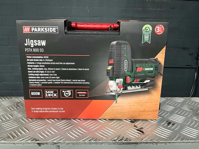 Parkside d3 pstk 800 decoupeerzaag - afbeelding 5 van  8